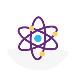 atom, logo, mad science