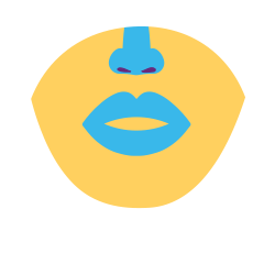 nose, mouth, face, senses, taste, smell, scent